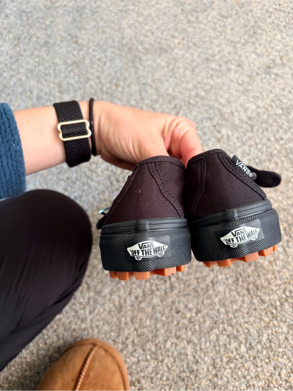 Vans | New Mary Jane Style 93 Black Heart Buckle Shoe - Picture 6 of 9